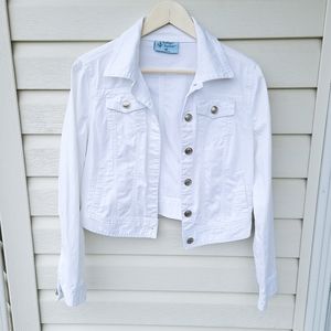 ➕Indigo Saints➕ White Jeam Jacket, Denim
